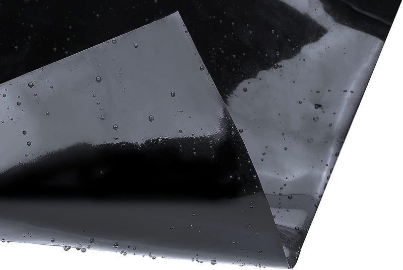 KLEWEE Pond Liner, 4 x 7ft 20 Mil Small Pond Liners, Black Heavy LDPE Duty Pond Liners for Outdoor Ponds, Waterfall, Stream, Fountains - Image 5